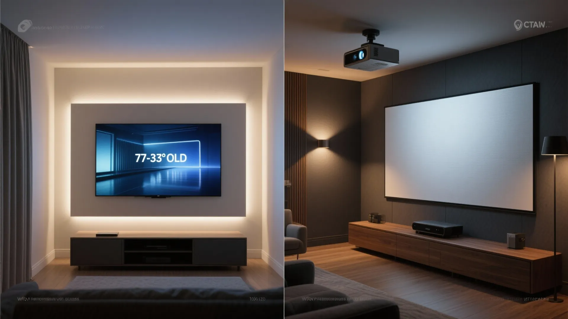 The Screen Decision: Projector, OLED, or UST Laser