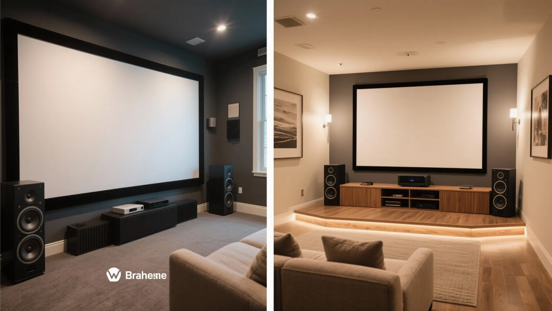 Screen size and seating geometry