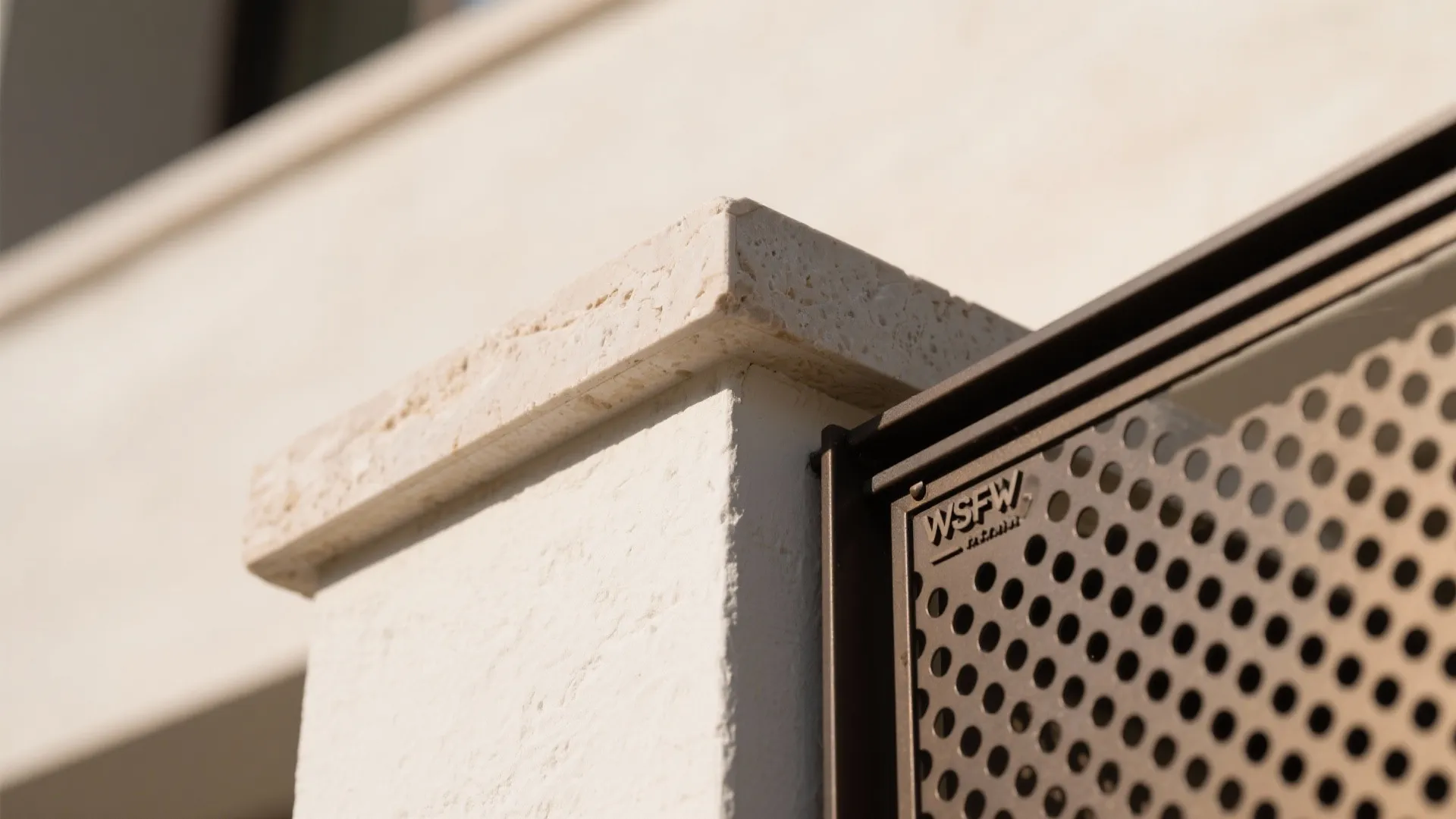 Layered Materials: Stone, Plaster, and Screens