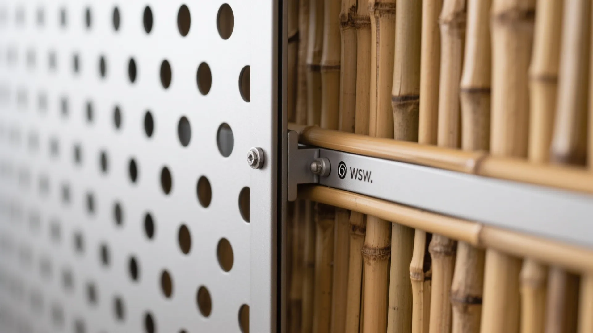 Privacy screens with light-friendly materials