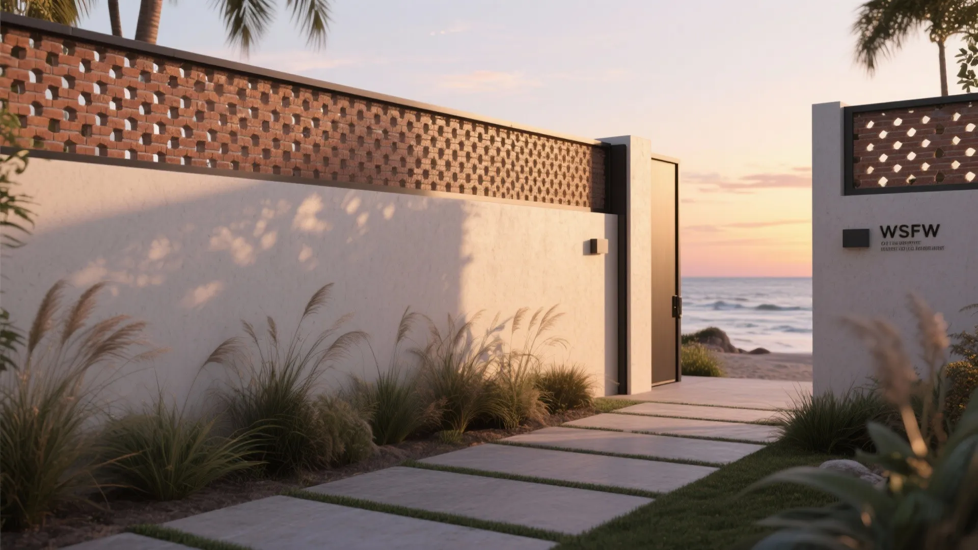 2) Perforated Screens for Light, Airflow, and Privacy