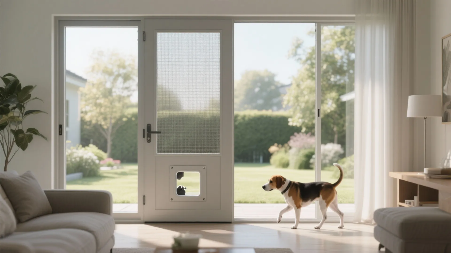 DIY Screen Door with Doggie Door: Easy Guide for Pet Owners: 1 Minute to Plan Your Own Secure DIY Screen Door with Doggie Door