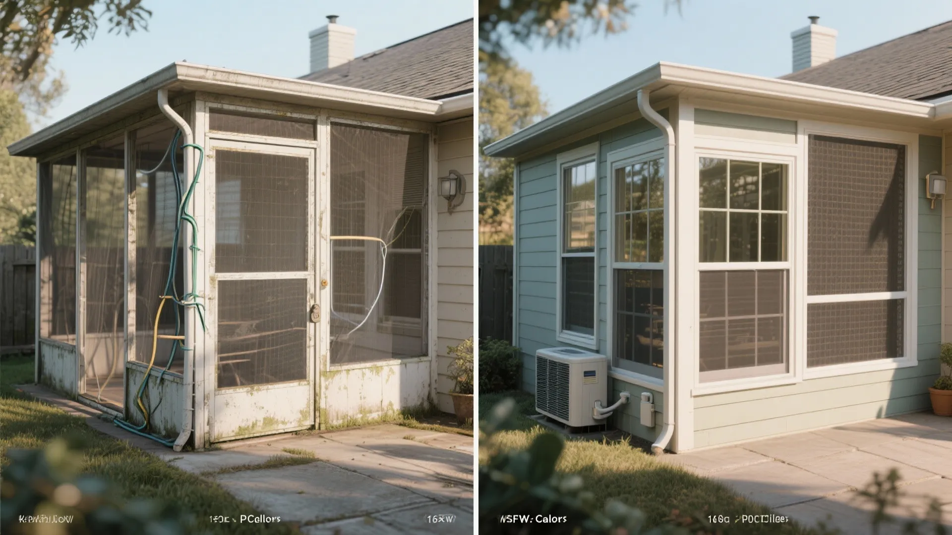 5. Budget-friendly screened enclosures that evolve