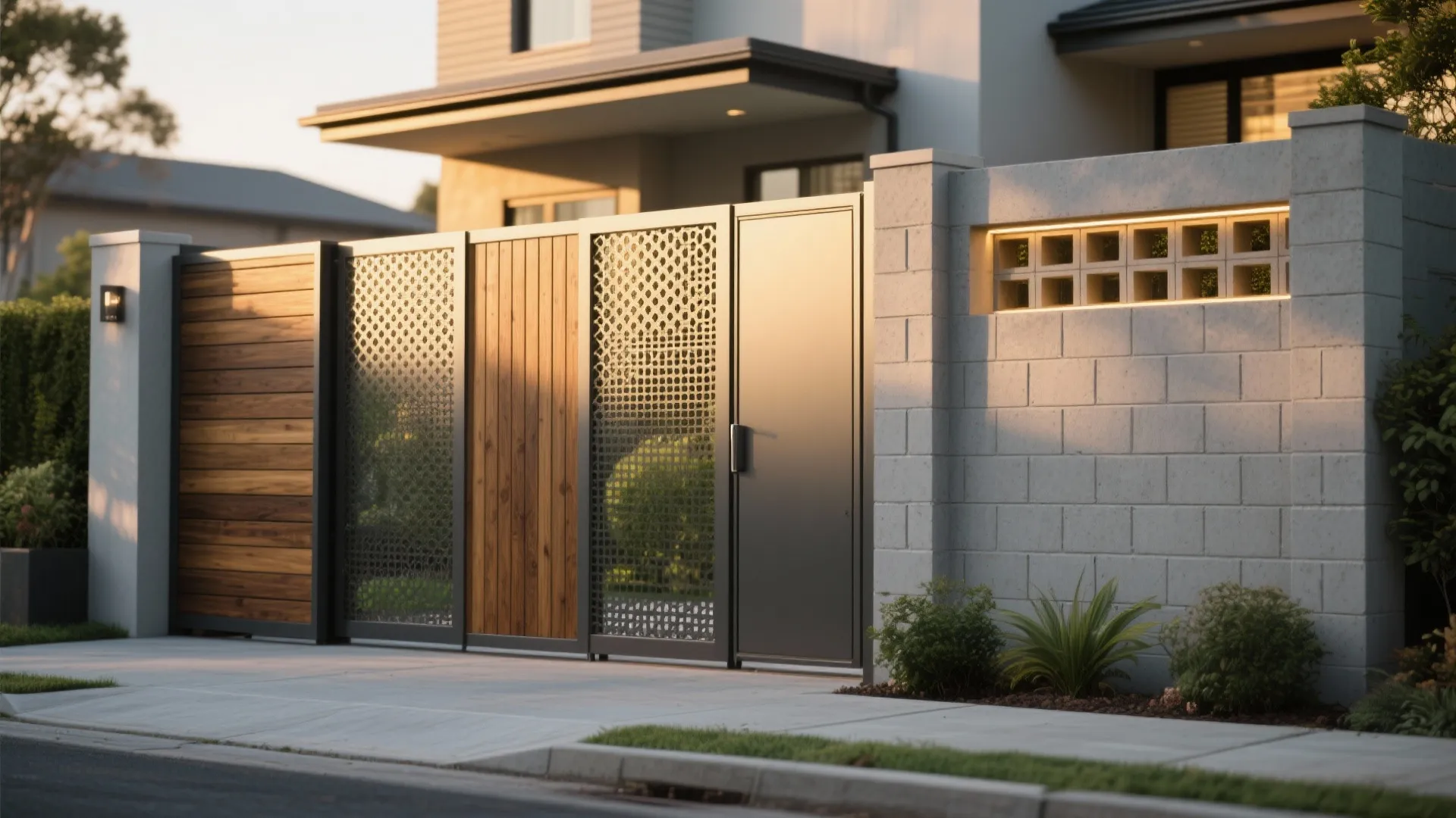 Idea 2: Screened privacy with pattern