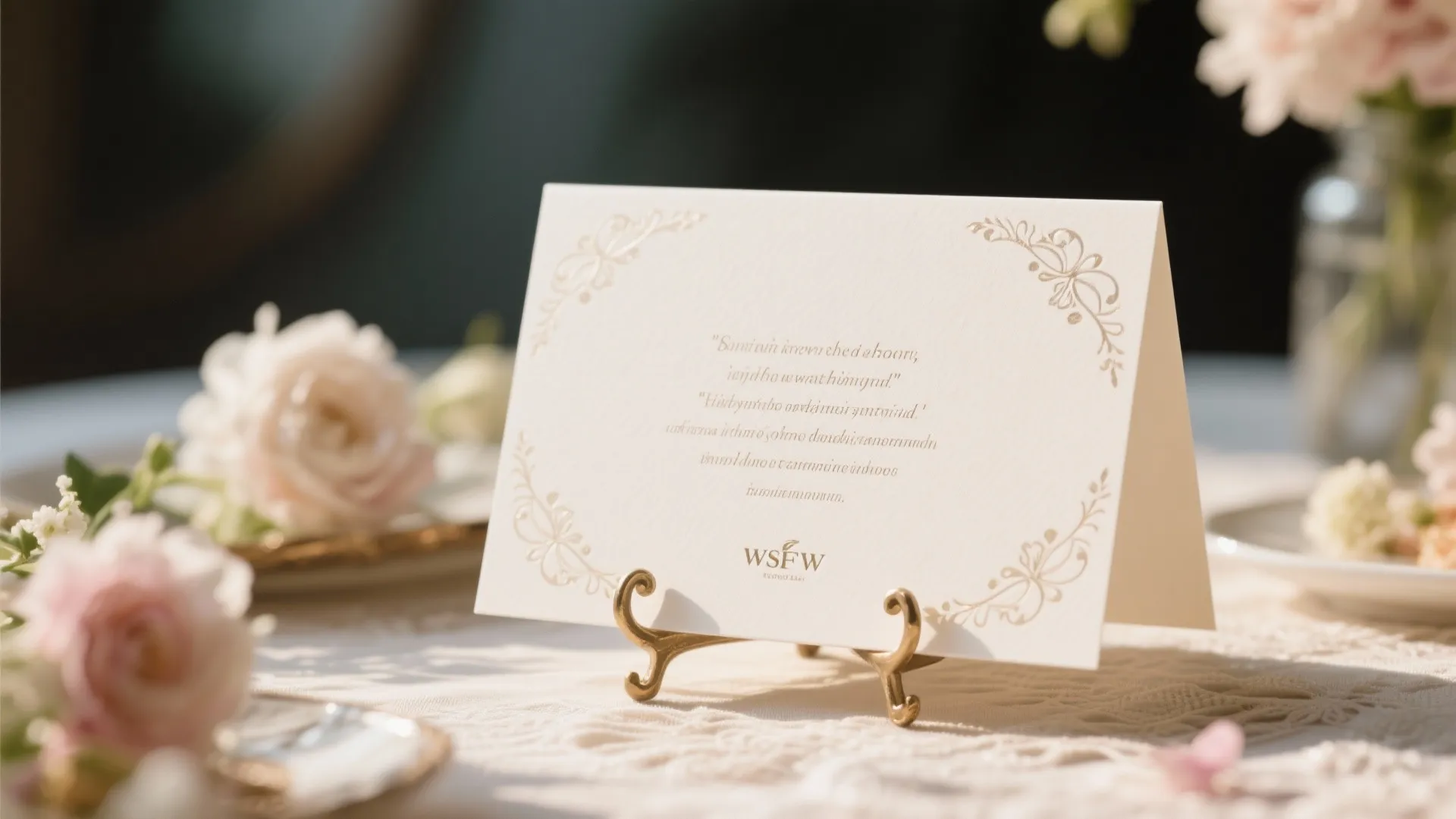 9. Scripture Quote Centerpieces