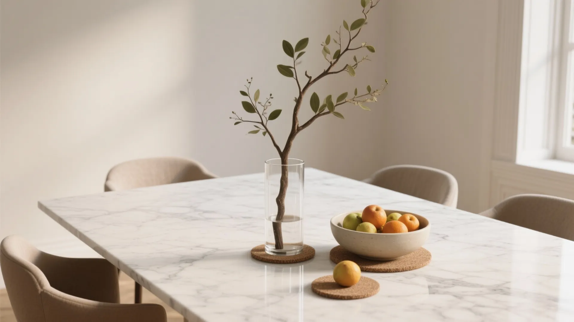 2) Sculptural centerpieces that breathe