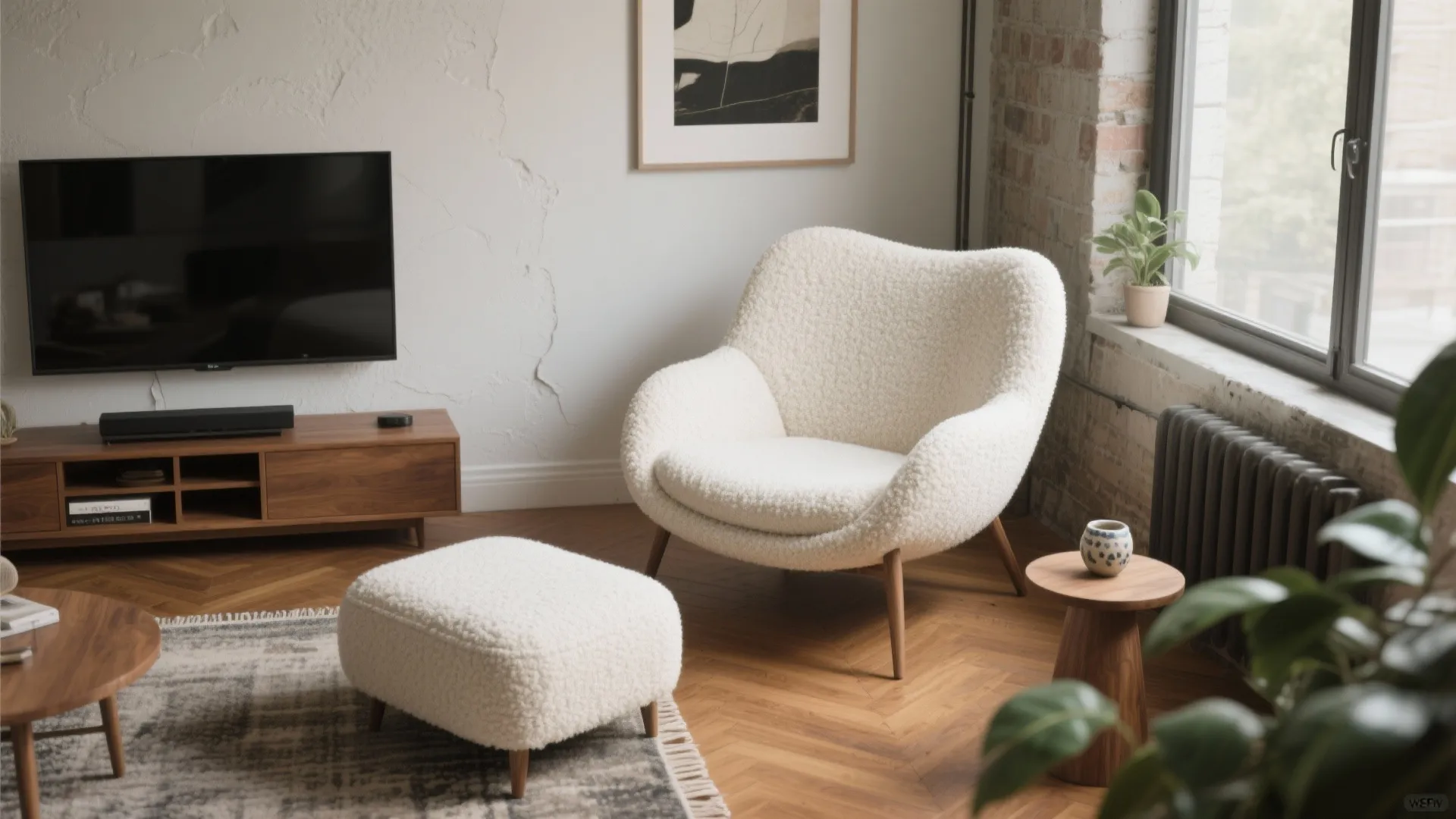 Sculptural Lounge Chairs as Statement Pieces