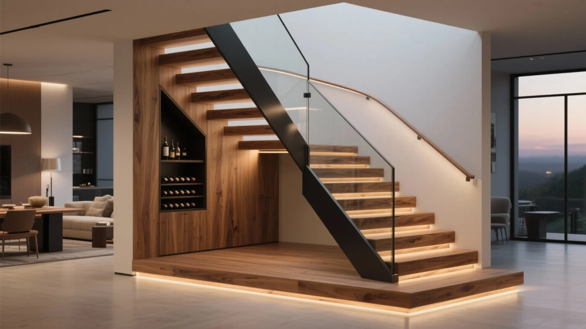 Sculptural Staircase as the Social Spine