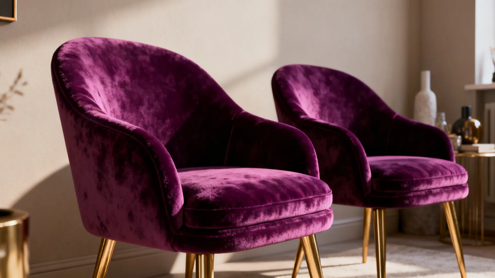 4. Use matching chairs as a sculptural focal point