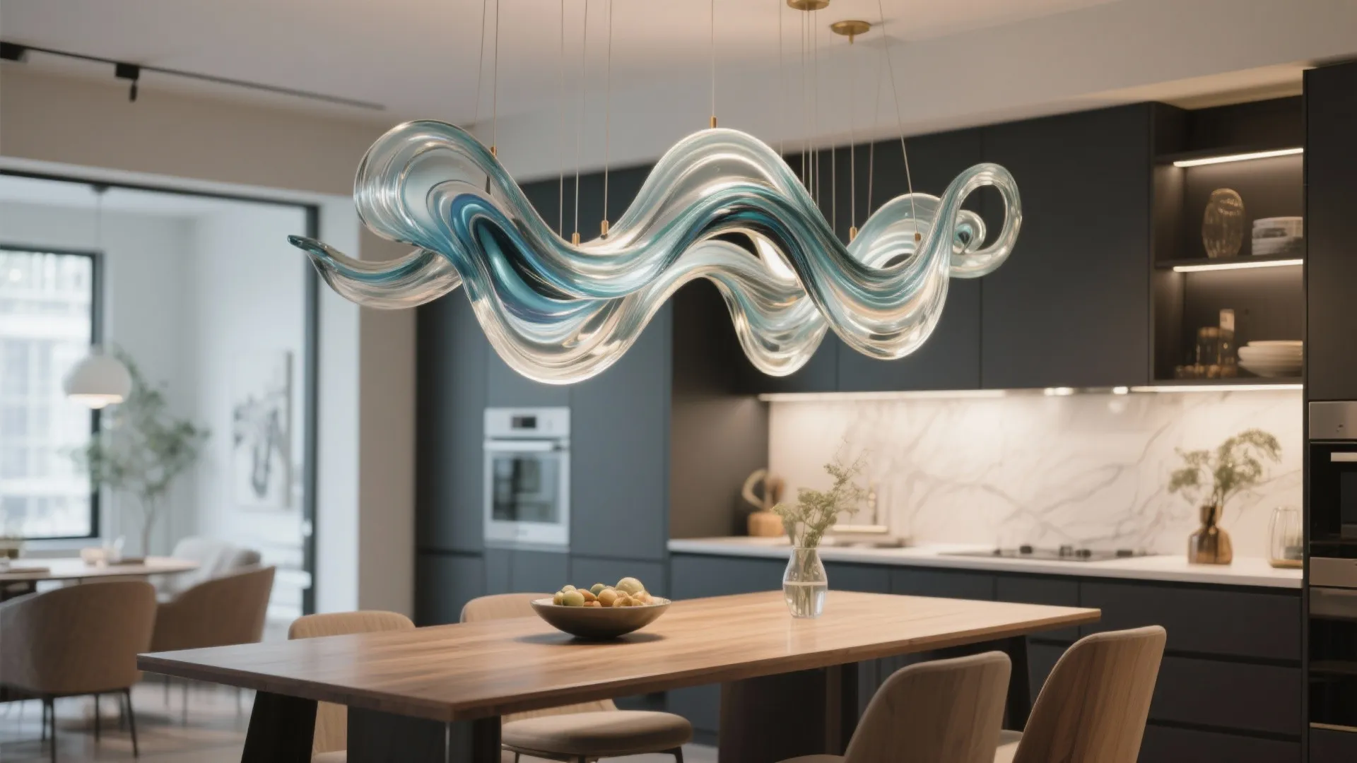 10. Sculptural Artistic Fixtures