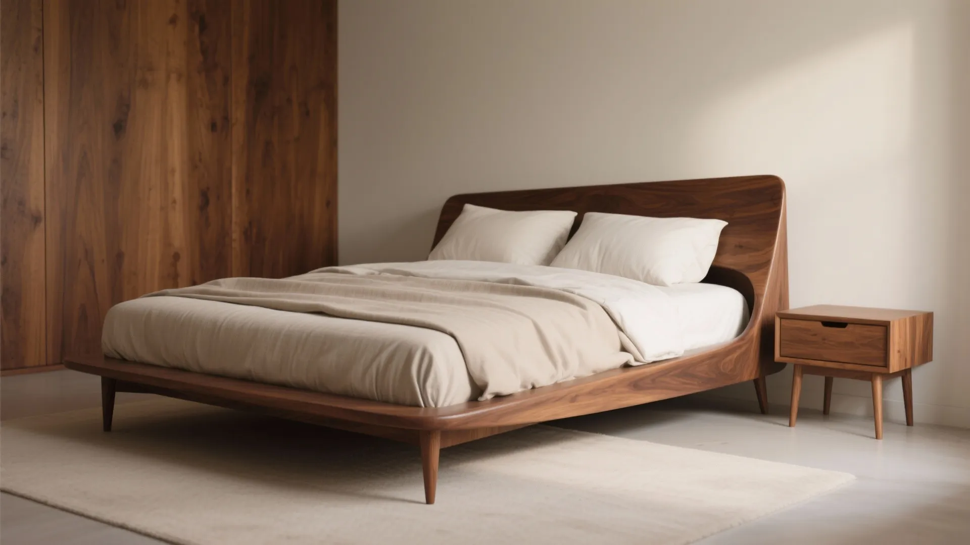 Mid Century Bedroom Decor: 5 Ideas: Practical mid century bedroom decor ideas from a pro to make small rooms feel roomy and timeless