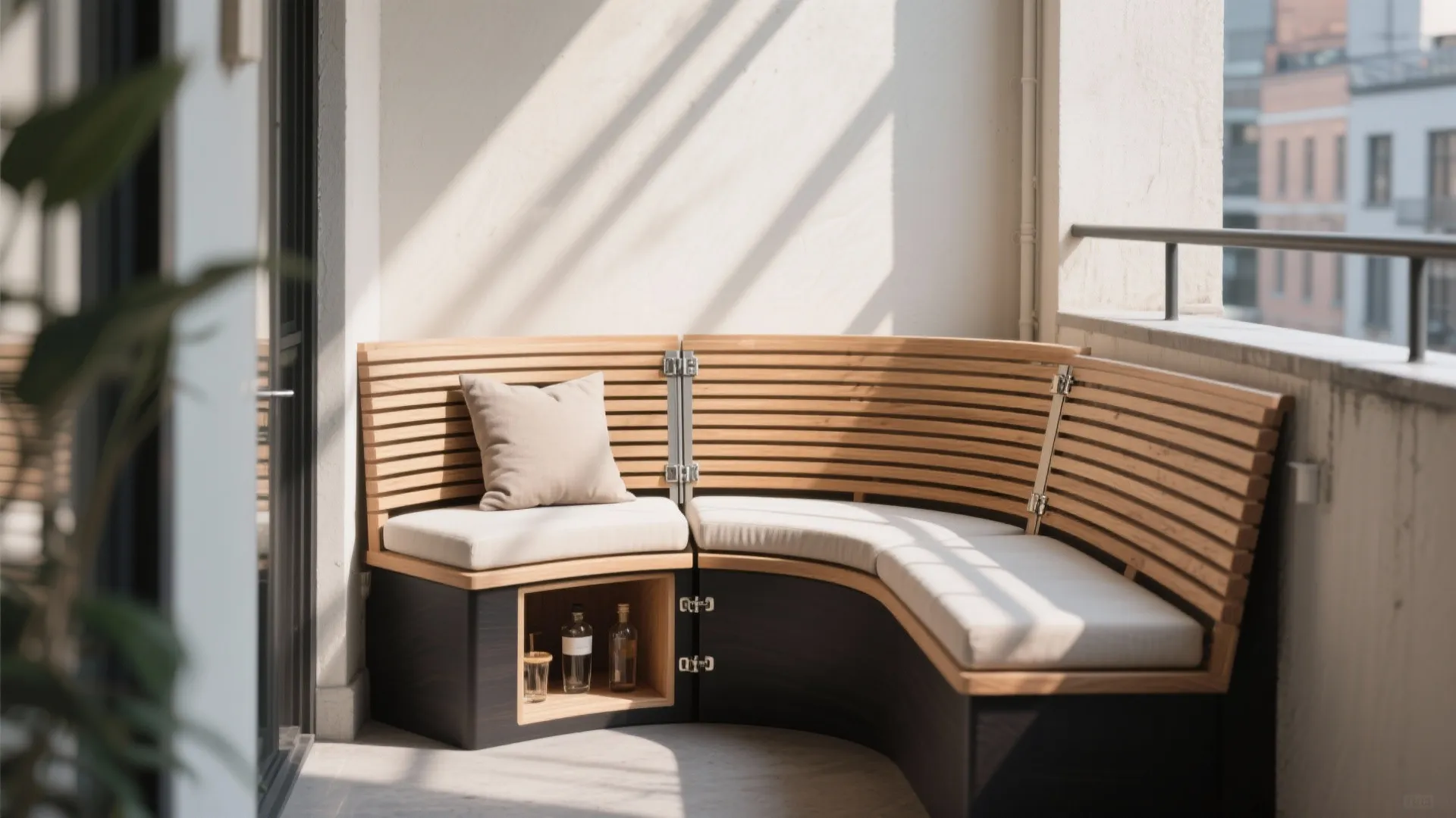 Sculptural Seating with Hidden Storage