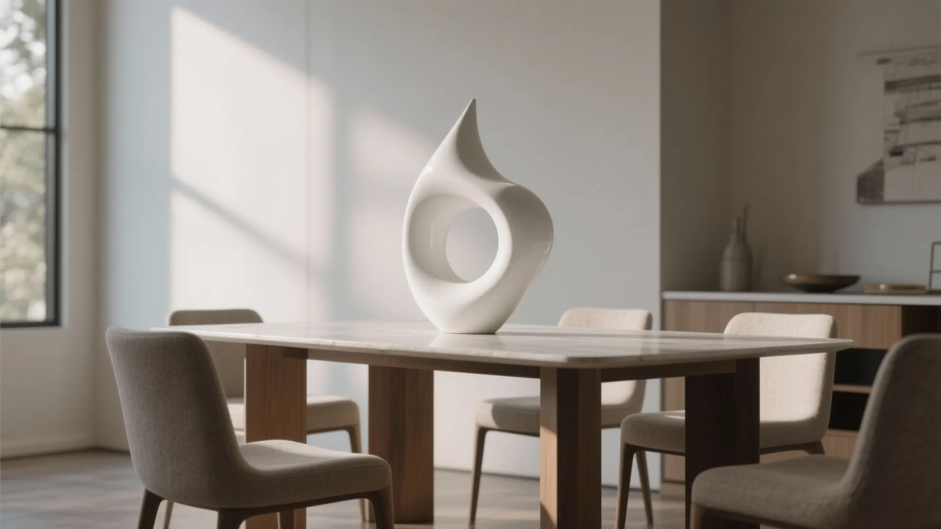 4. A Sculptural Statement Piece