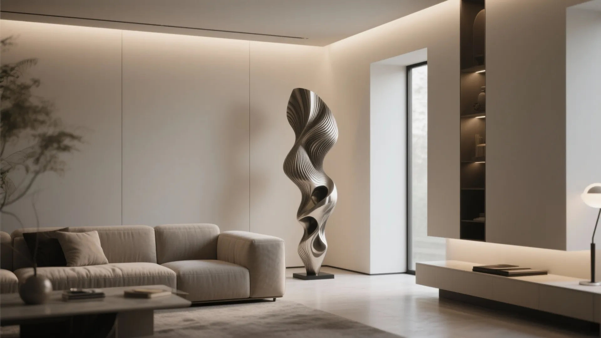 10. Sculptural or Statement Decor