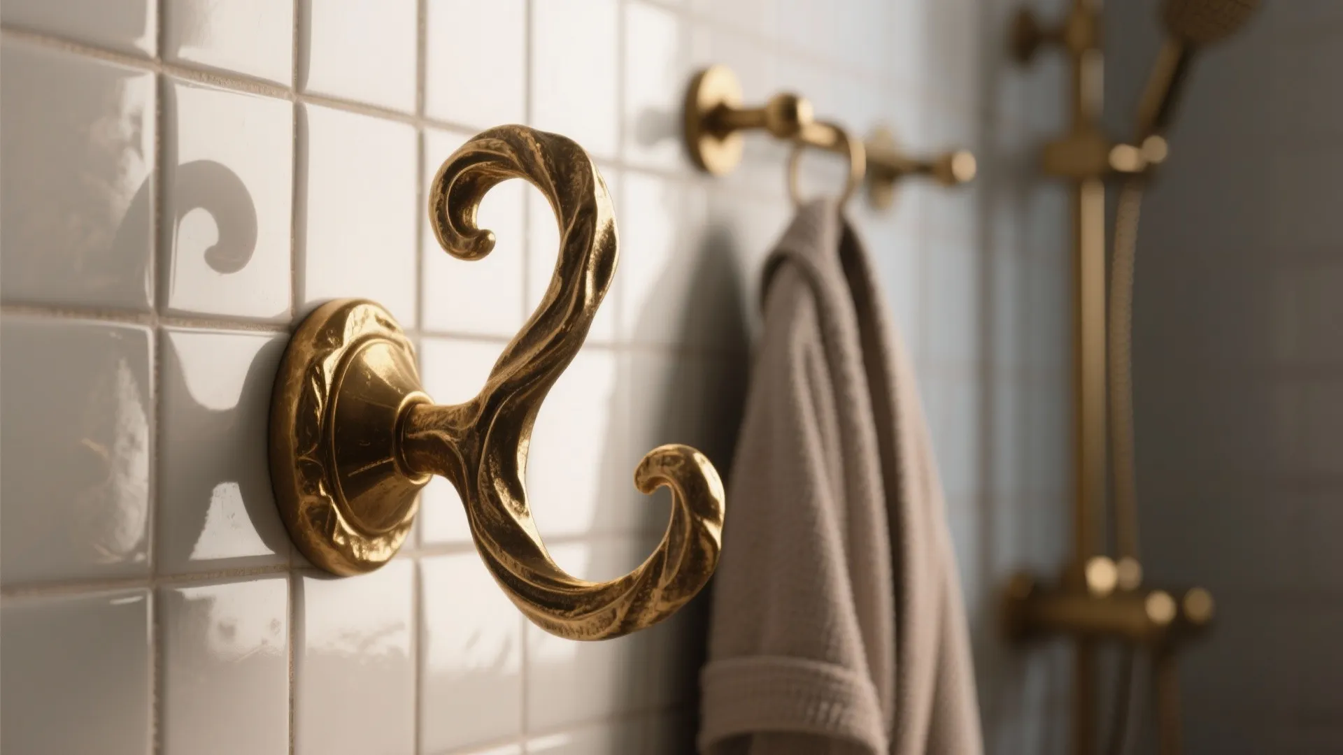 5. Sculptural, design-forward hooks as focal points