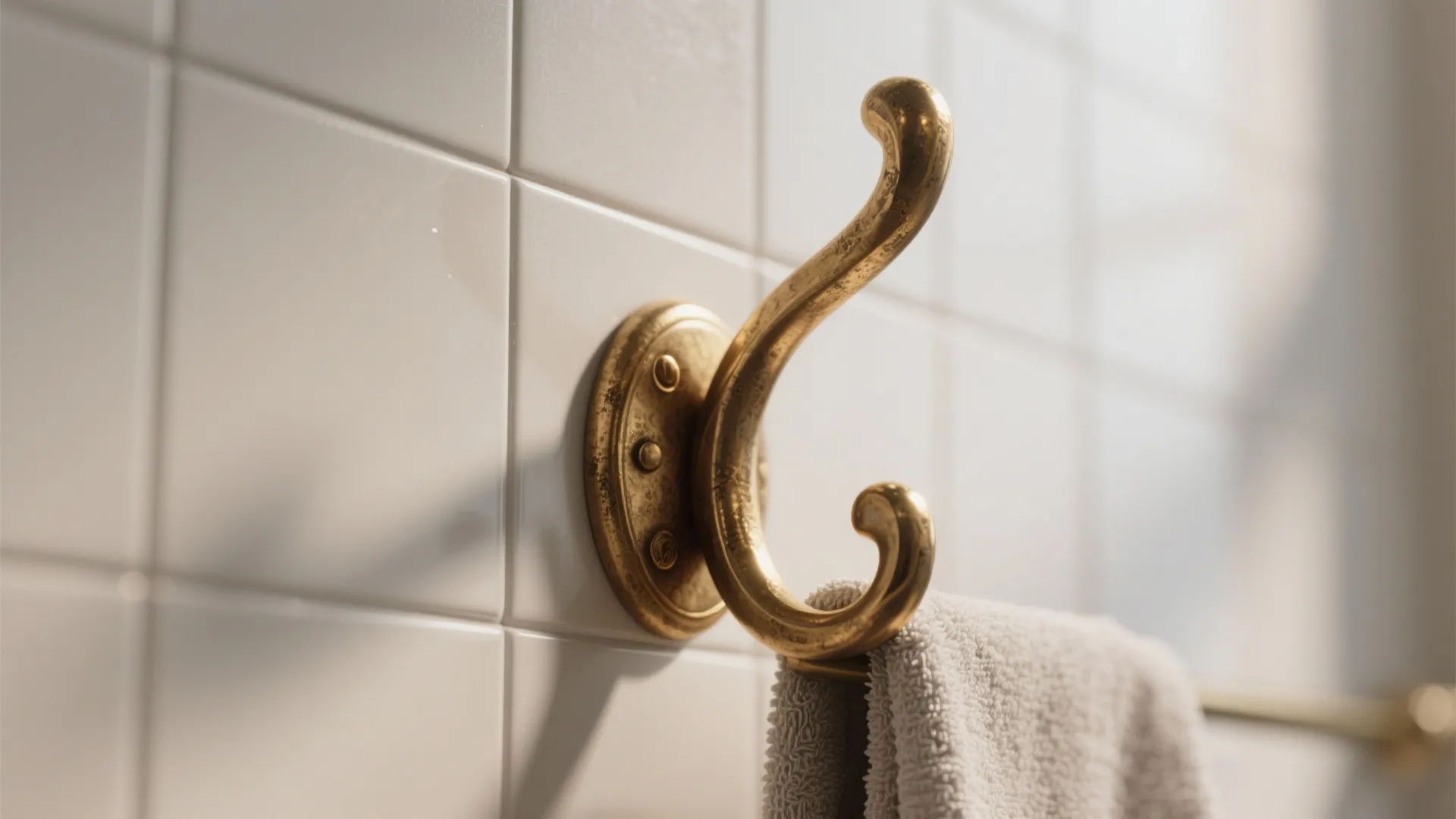 1. Single Sculptural Hook as Wall Art