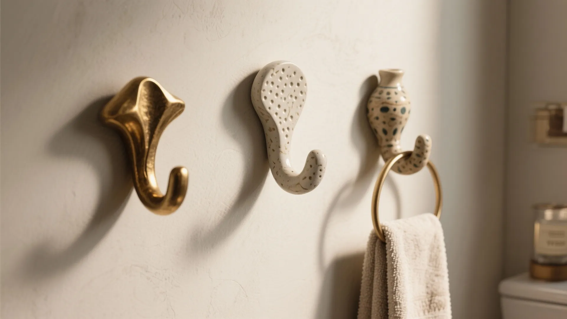 3. Sculptural Hooks as Art