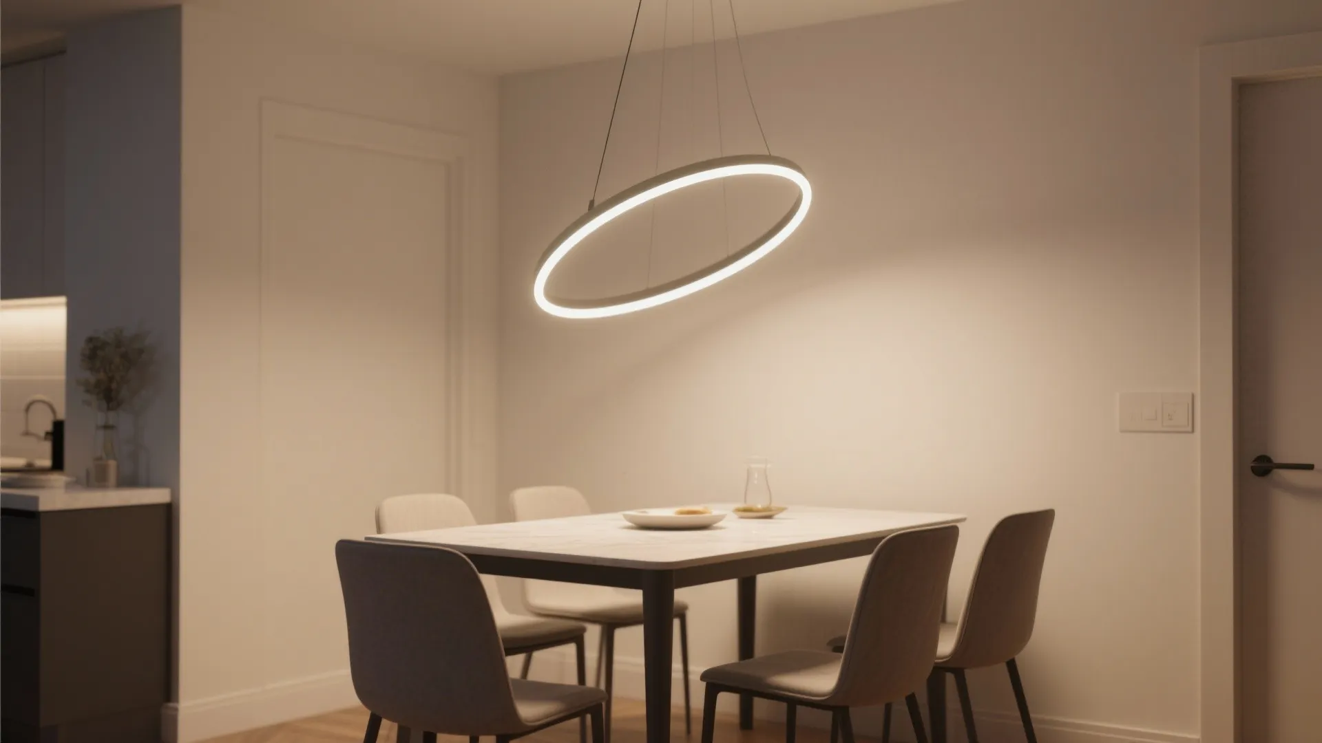 5. Sculptural LED Ring