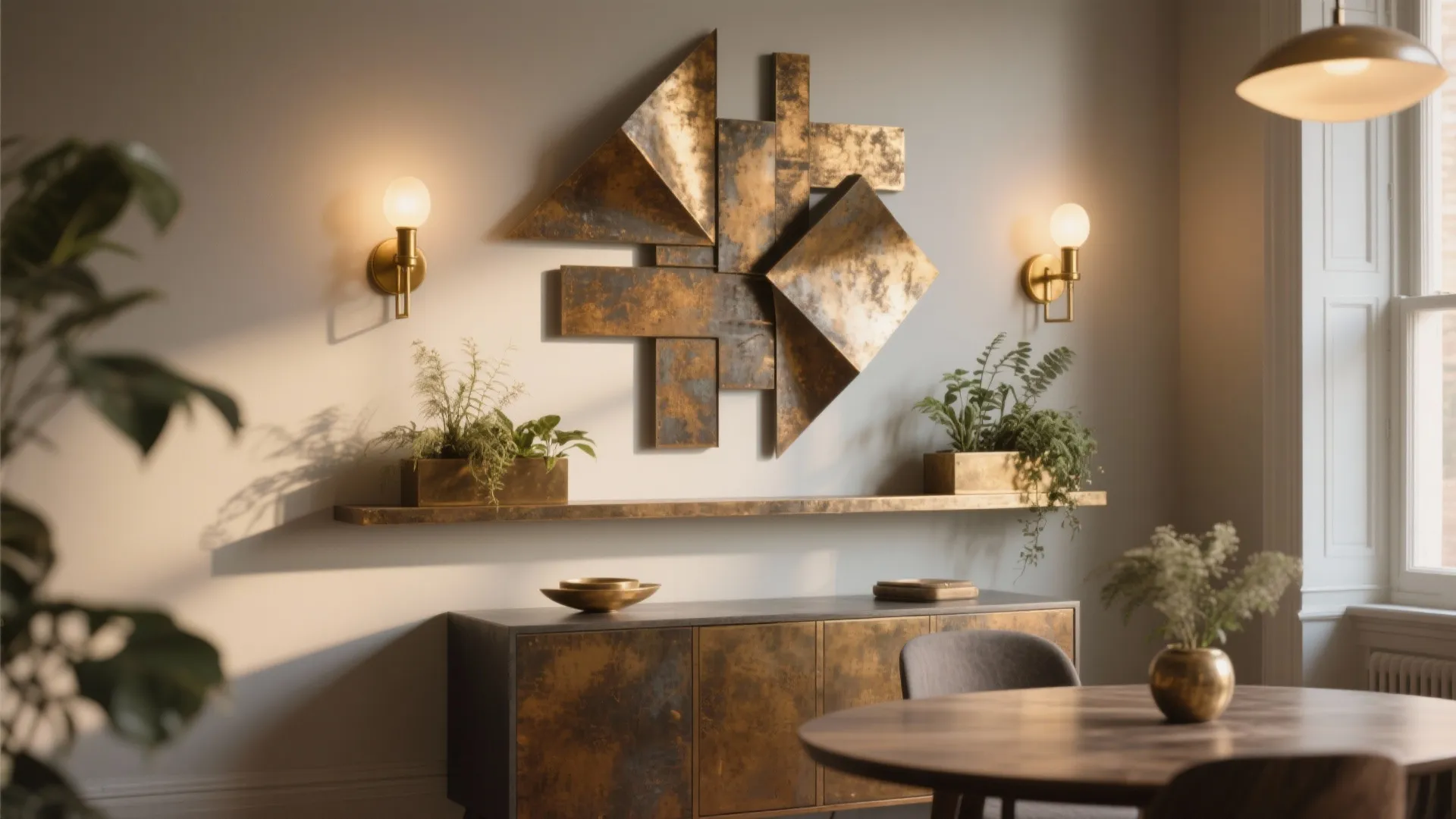 Sculptural Lighting & Wall-Mounted Installations