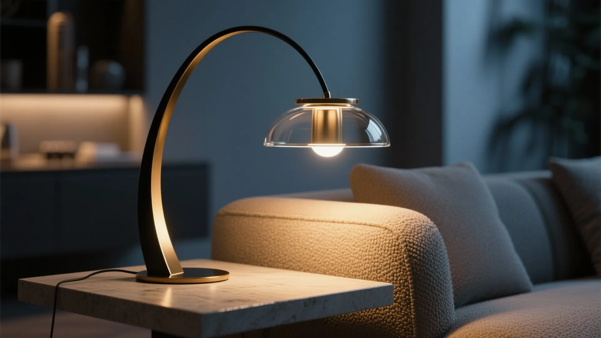 Sculptural Lighting with Smart Dimming