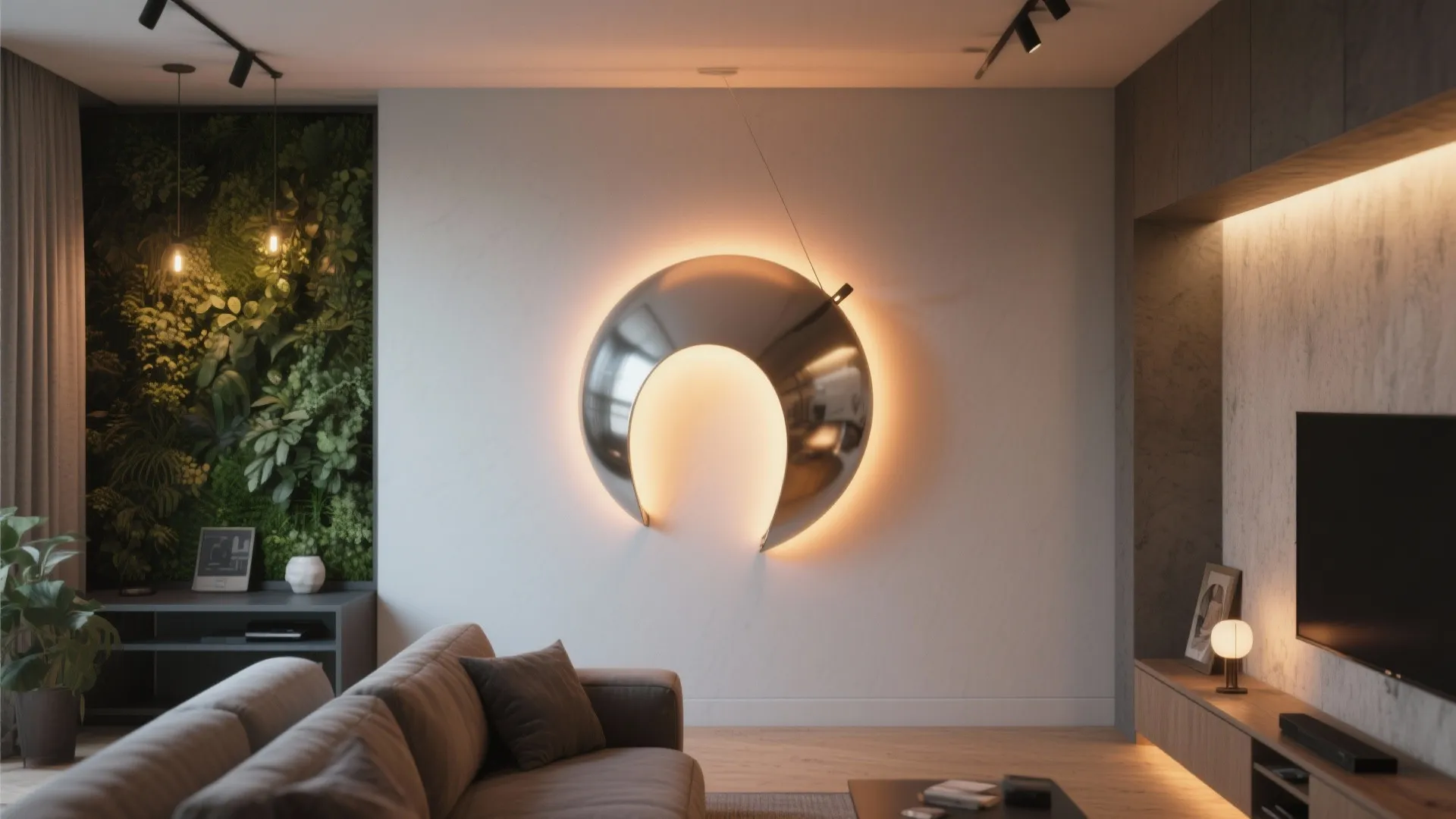 Wall lights that double as art