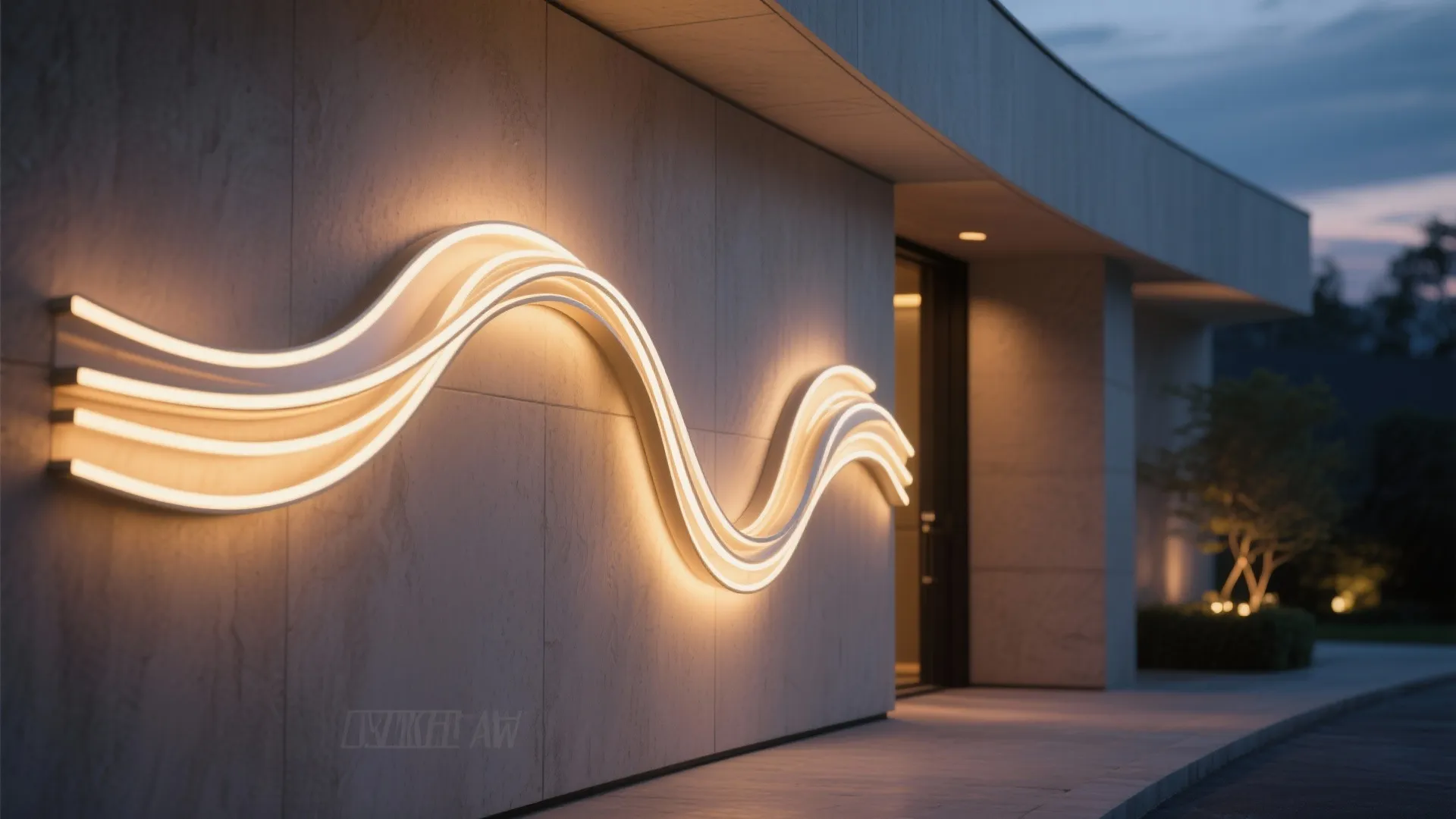 6. Sculptural Lighting