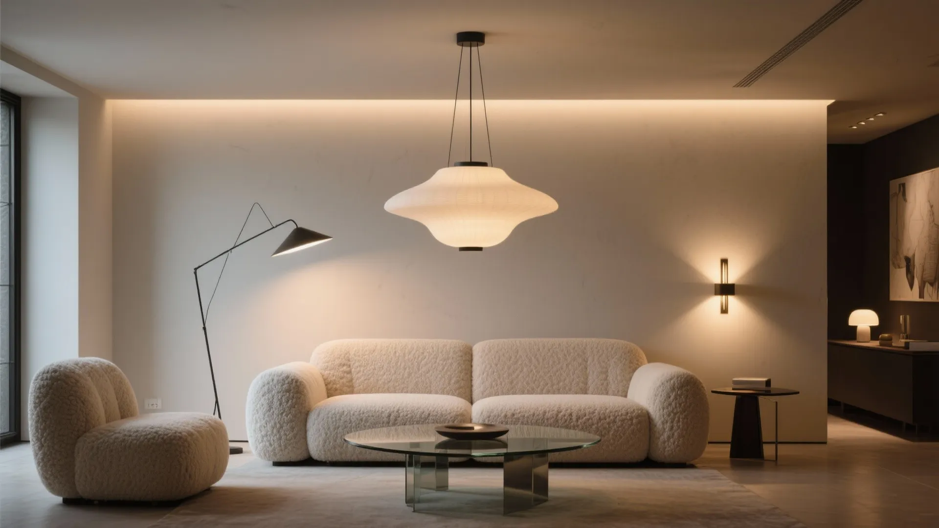 2) Statement lighting as sculpture