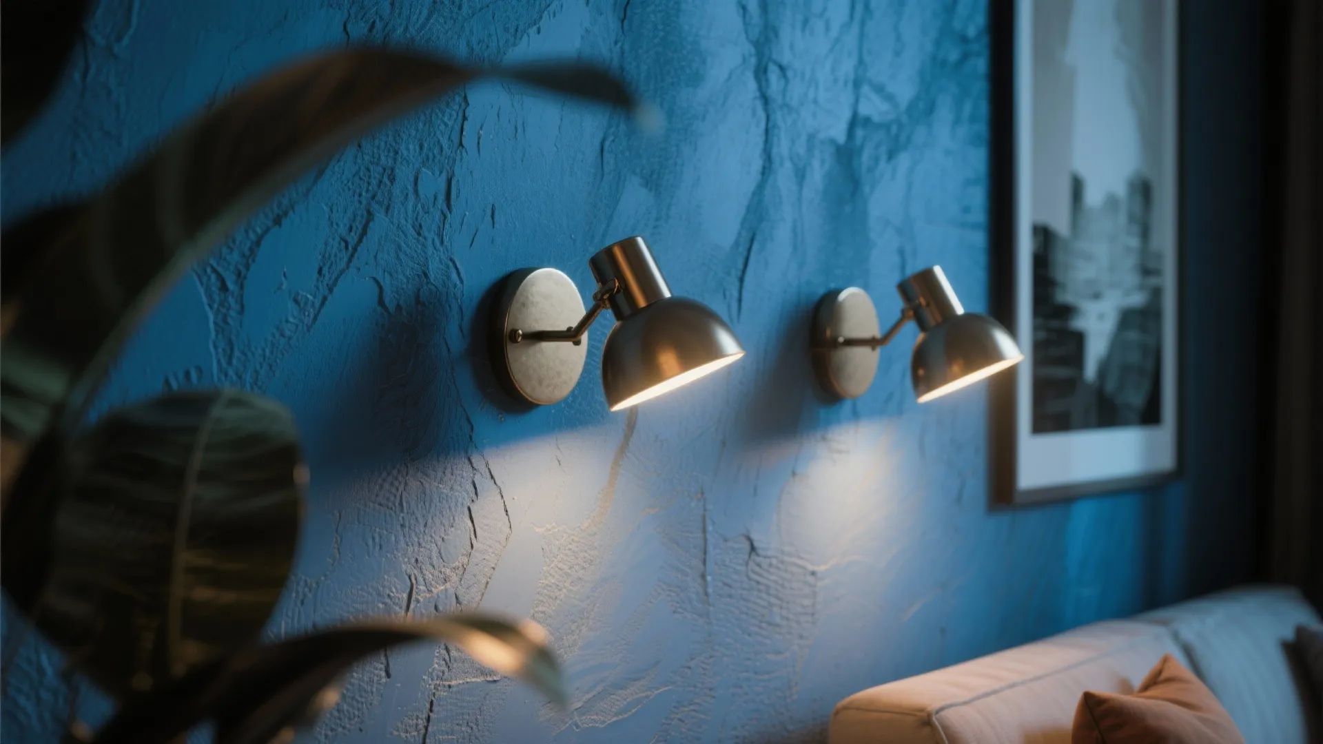 4. Sculptural Wall Lighting
