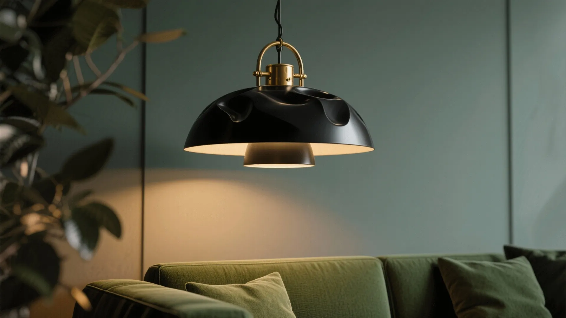 4. Add Sculptural Lighting