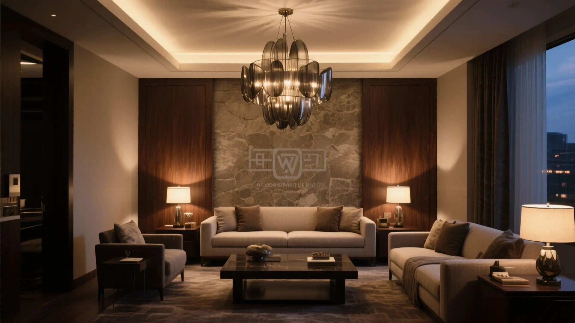 Sculptural Lighting Layers