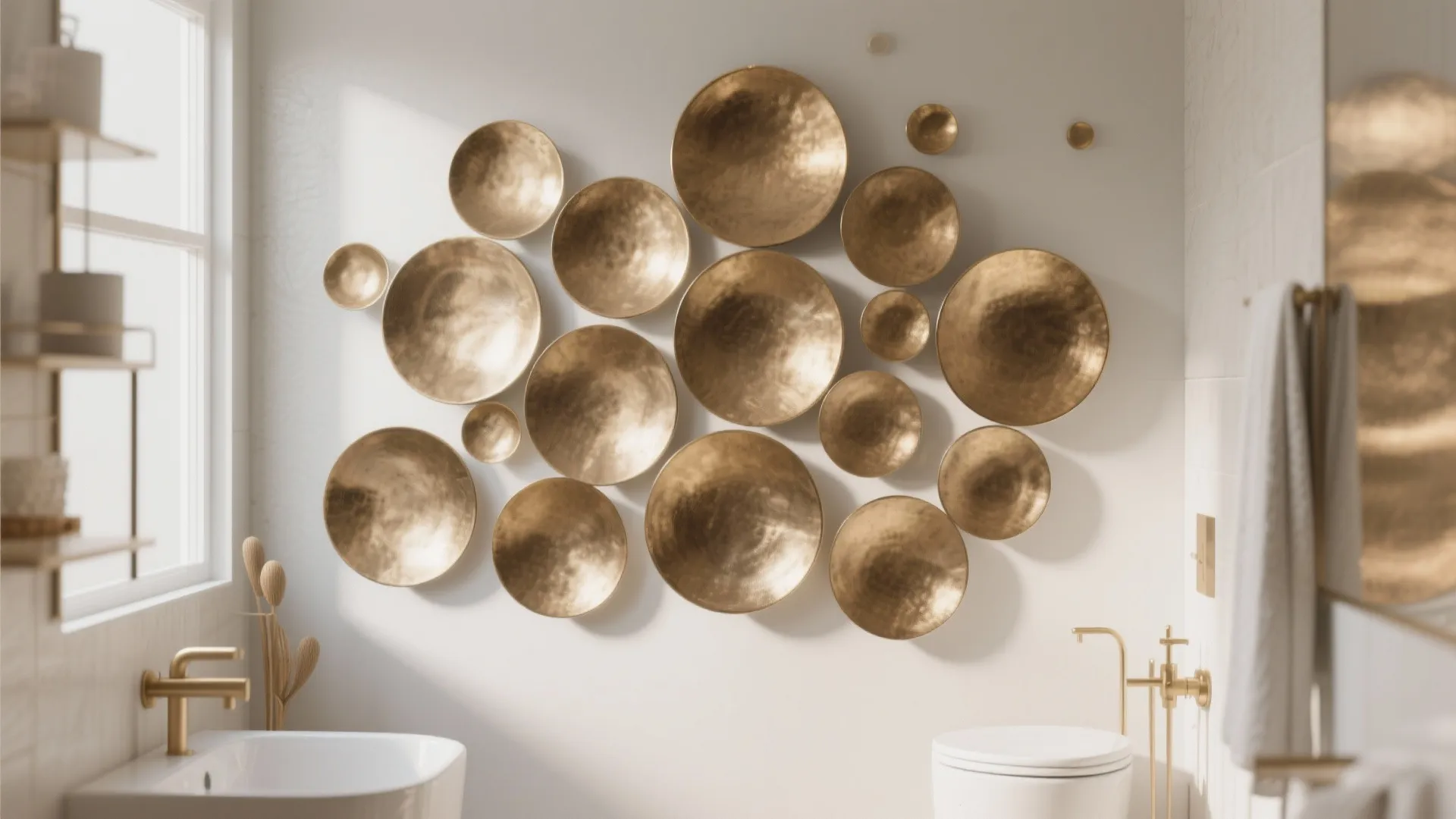 5. Sculptural Metal Accents
