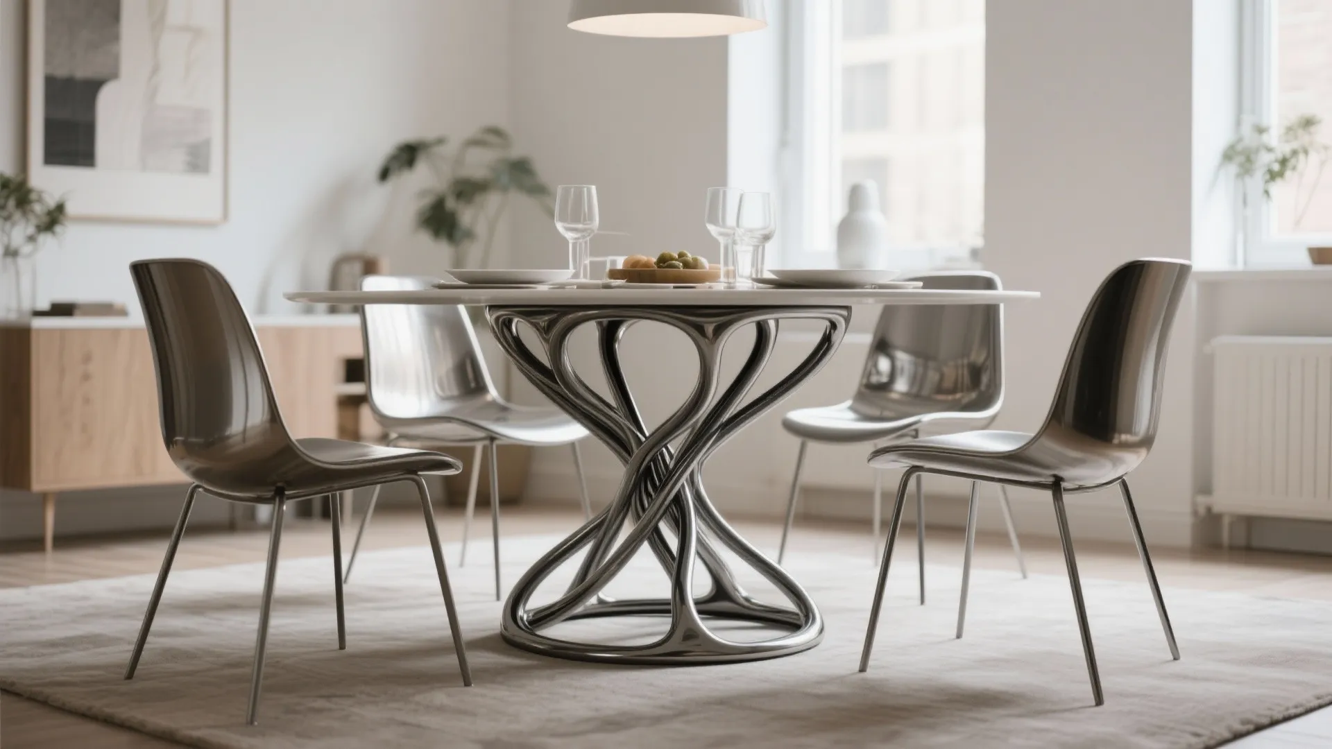 1. Sculptural Metal Frames