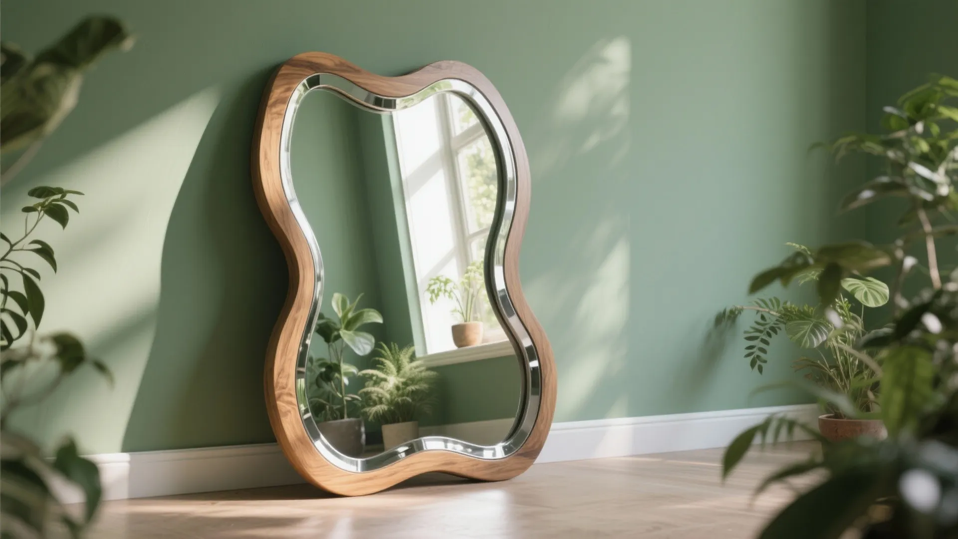 5. Mirrors with Sculptural Frames