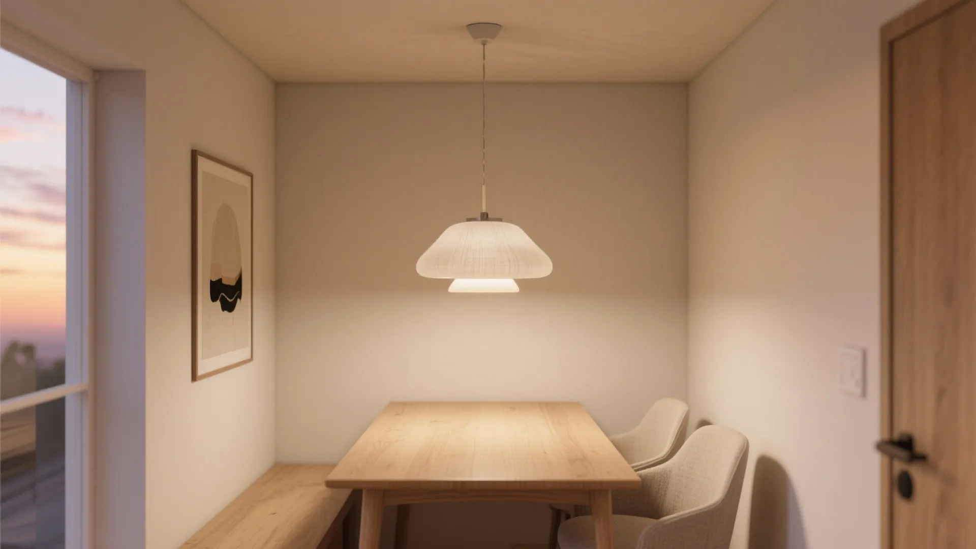 Sculptural Pendants as Functional Focal Points