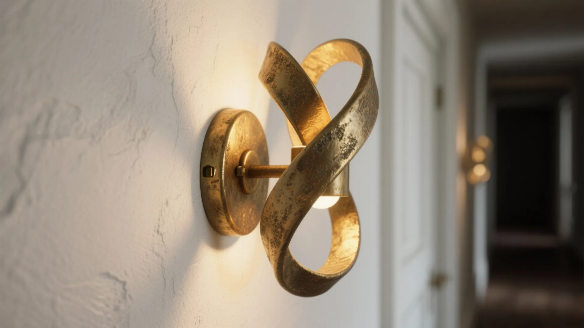 5. Sculptural Wall Lights as Art