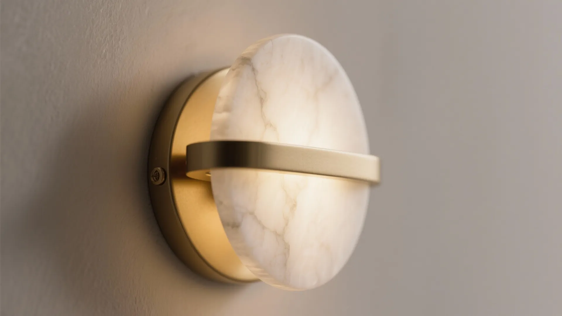 3) Sculptural side lights as statement pieces