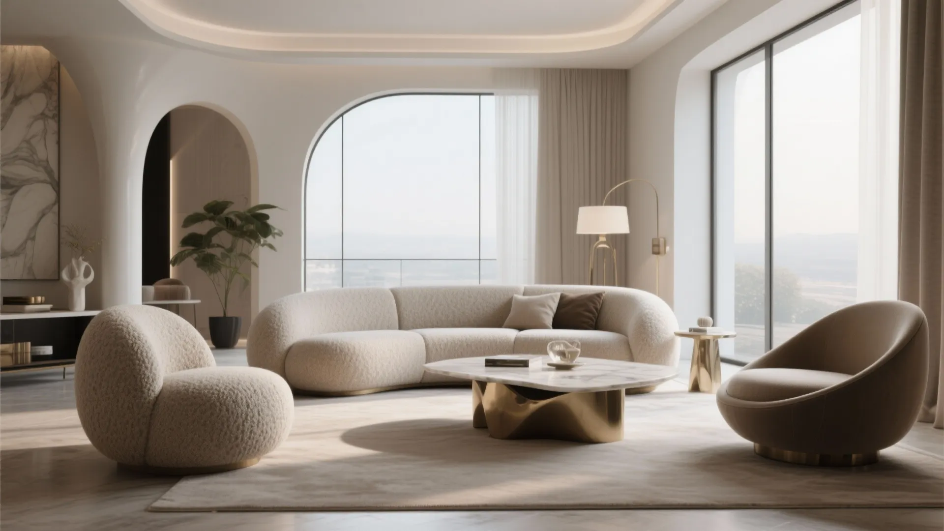 Sculptural Seating That Respects Scale