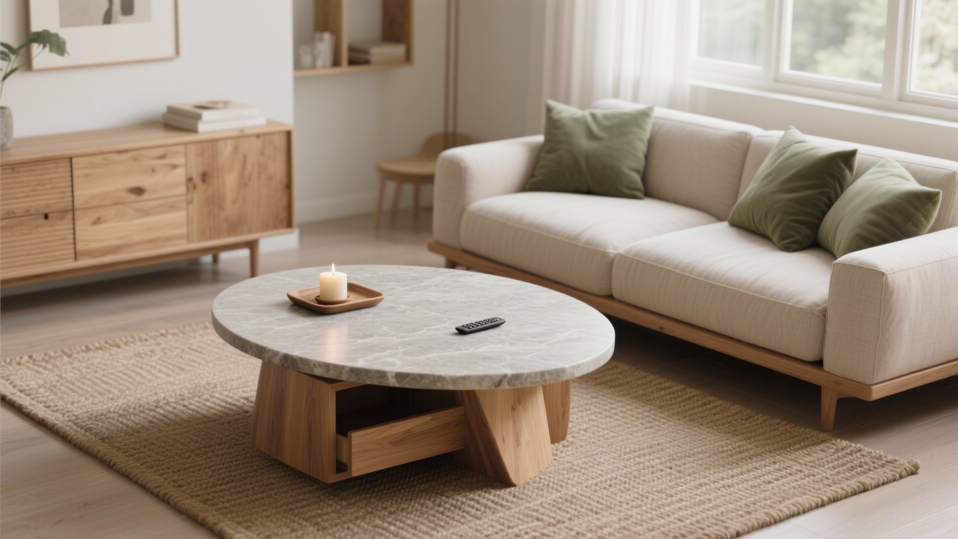 Living Room Feels Cramped? Designer Table for Living Room Fixes