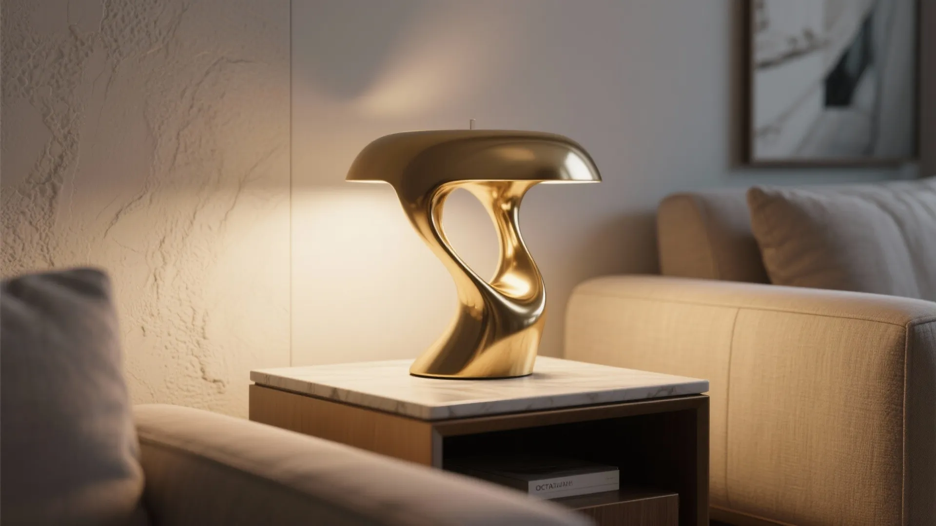 4. Sculptural Lighting