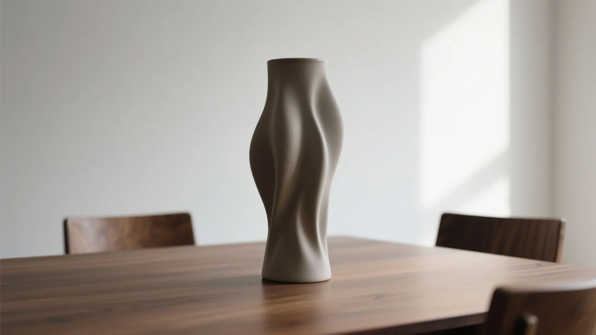 1. A Single Sculptural Vase