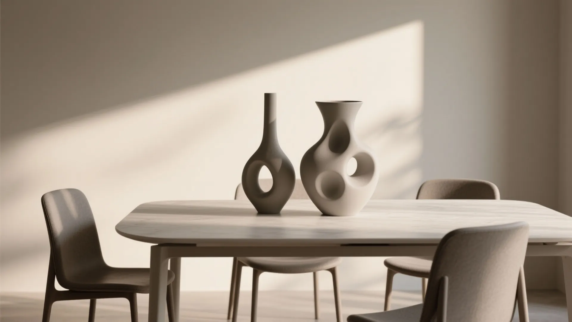 2. Sculptural Vases