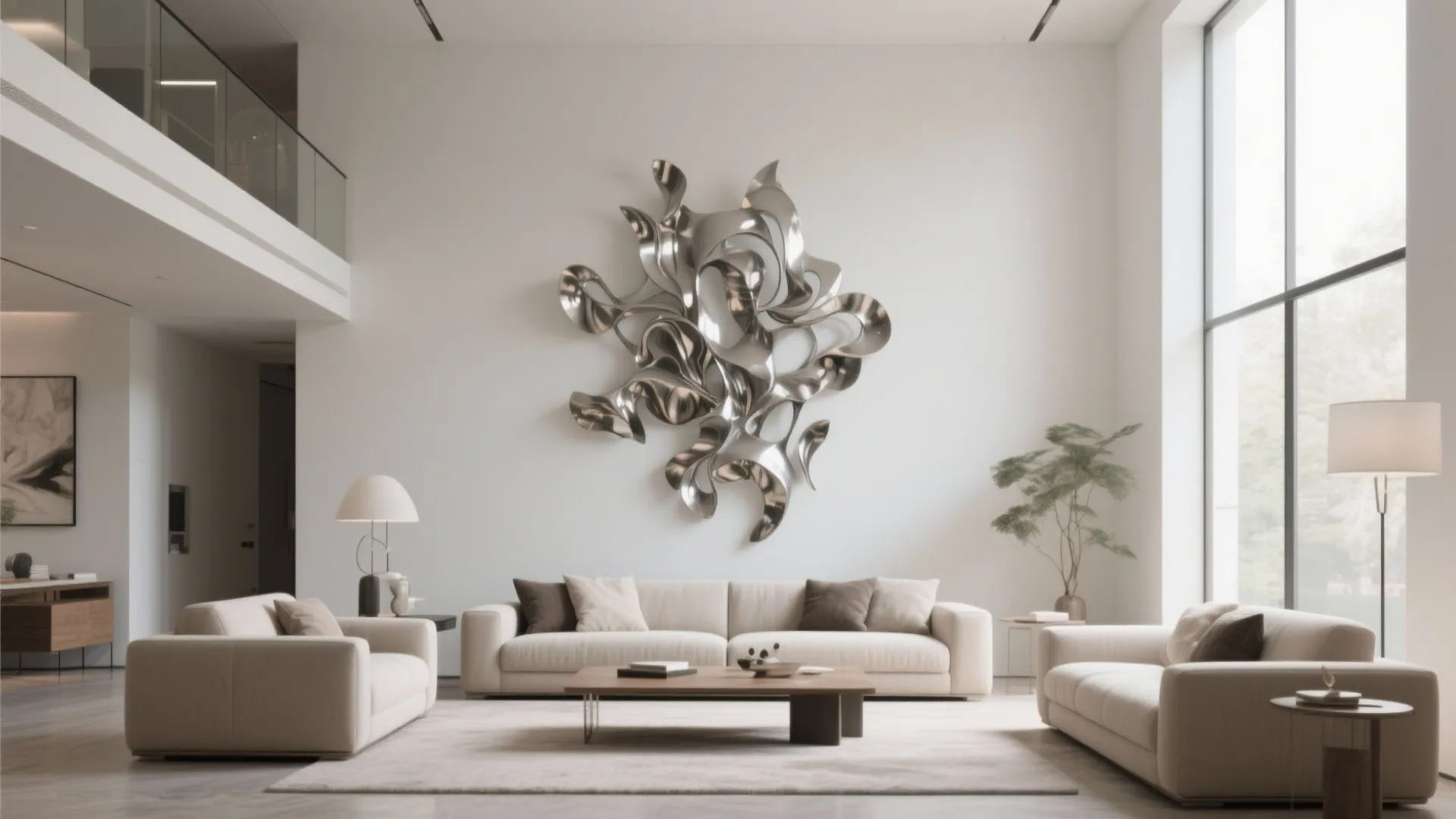 9. Sculptural Wall Elements