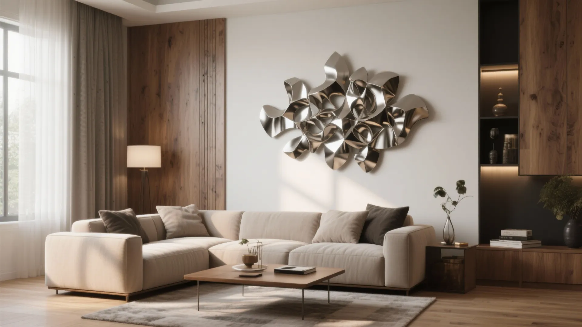 Sculptural Wall Decor
