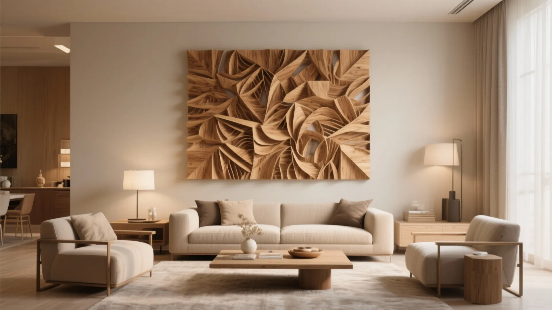 Sculptural Wall Features