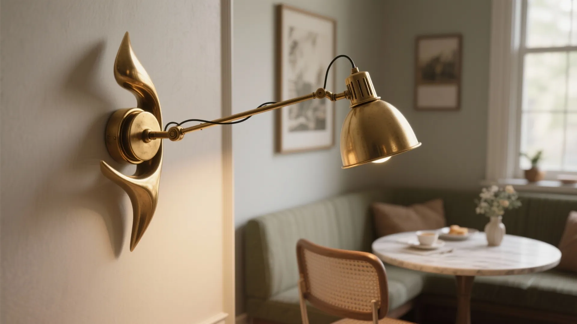 5. Sculptural Wall Lamps