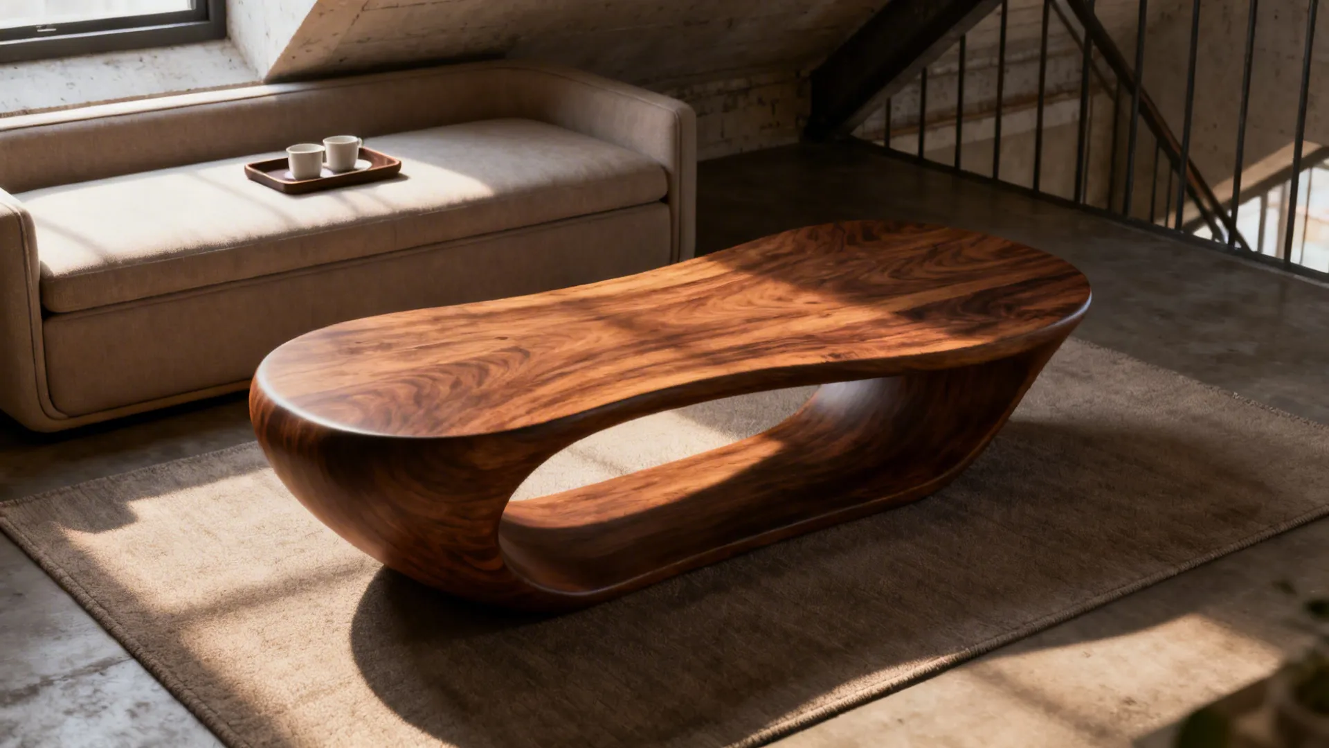 3. Sculptural Accent Table