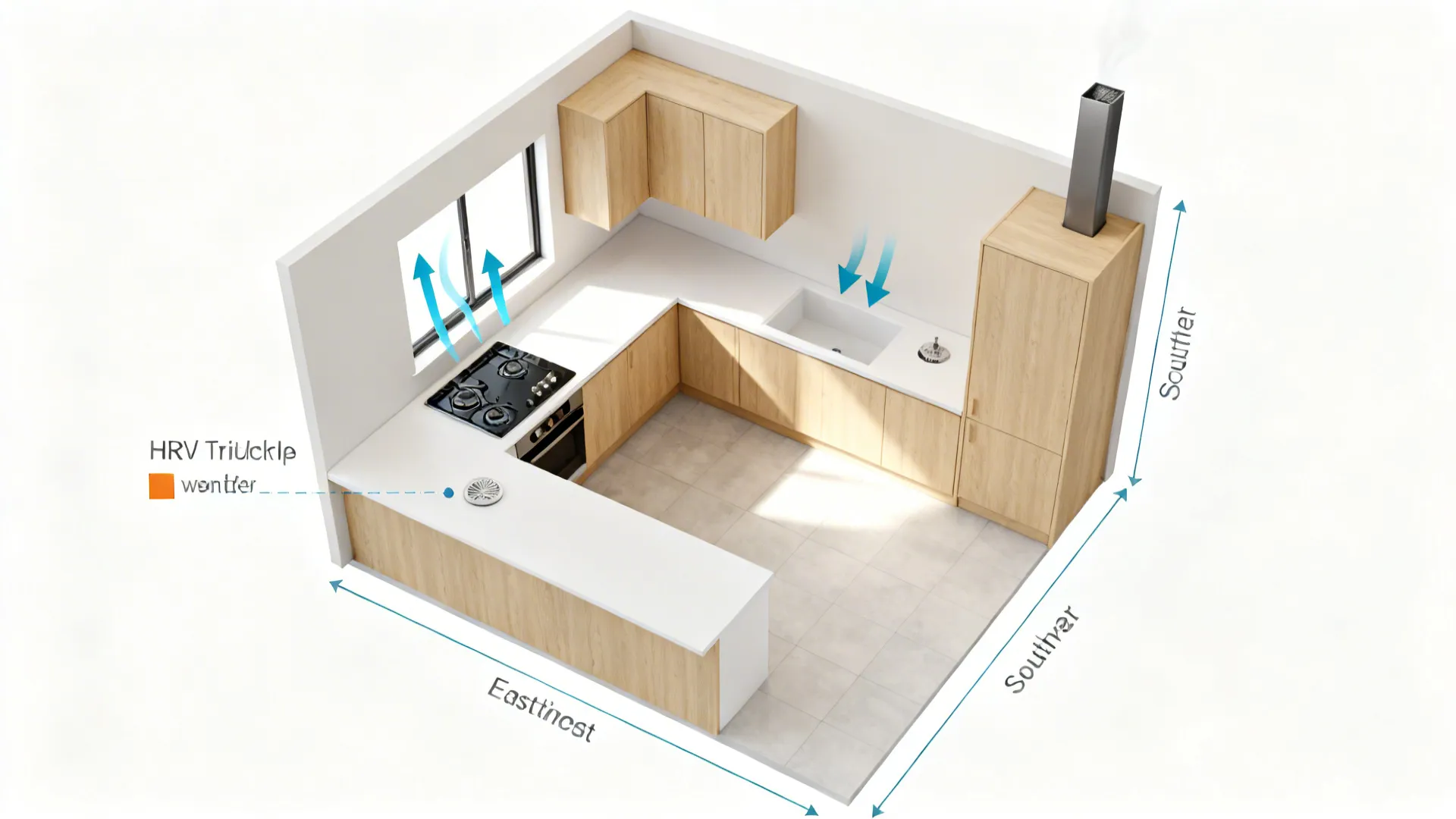 South-East Placement with Balanced Ventilation