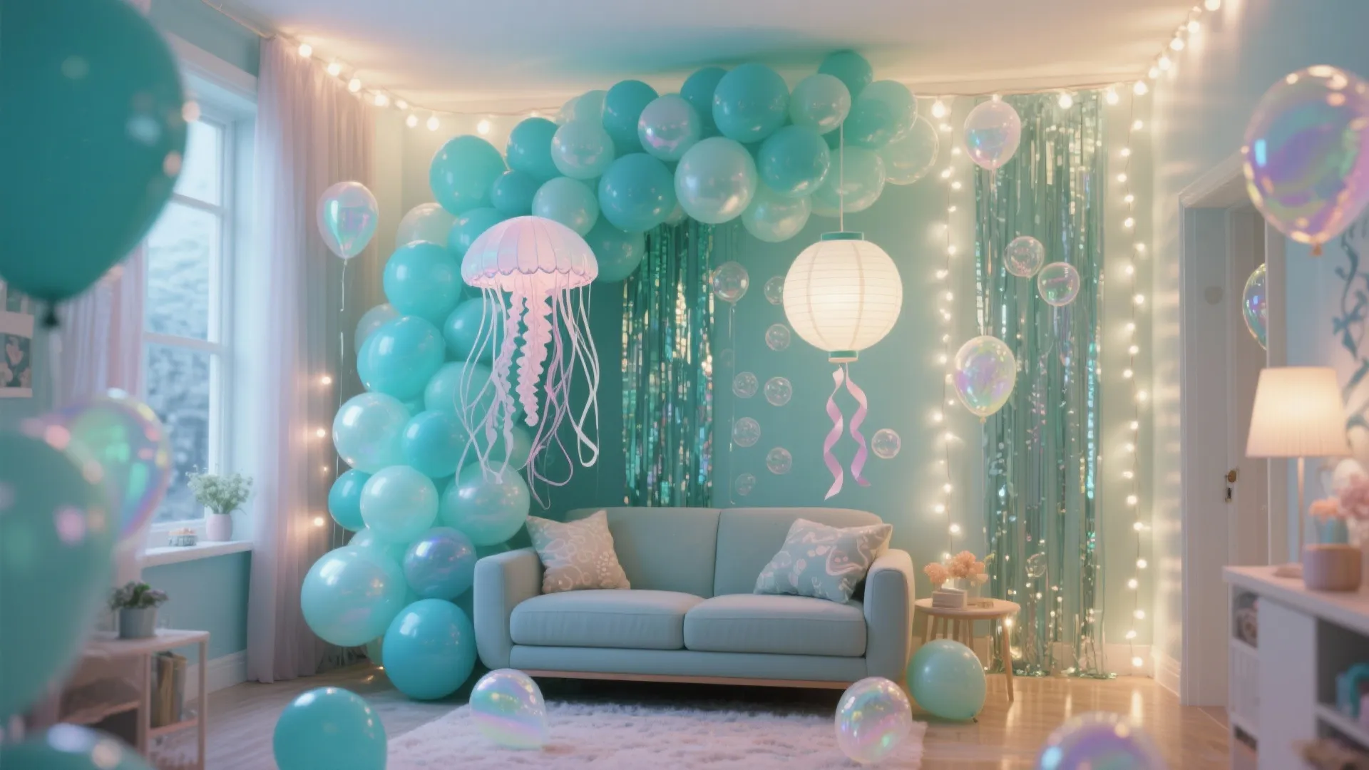 Under-the-Sea Aqua Glow