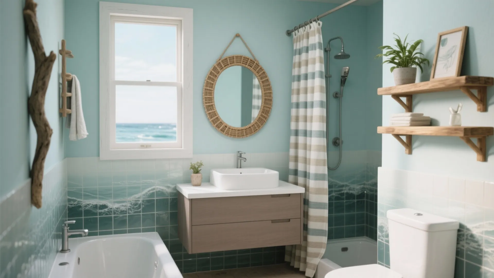 10 Ocean-Inspired Bathroom Sea Decor Ideas: Practical, small-space friendly sea-themed bathroom designs I’ve used in real projects