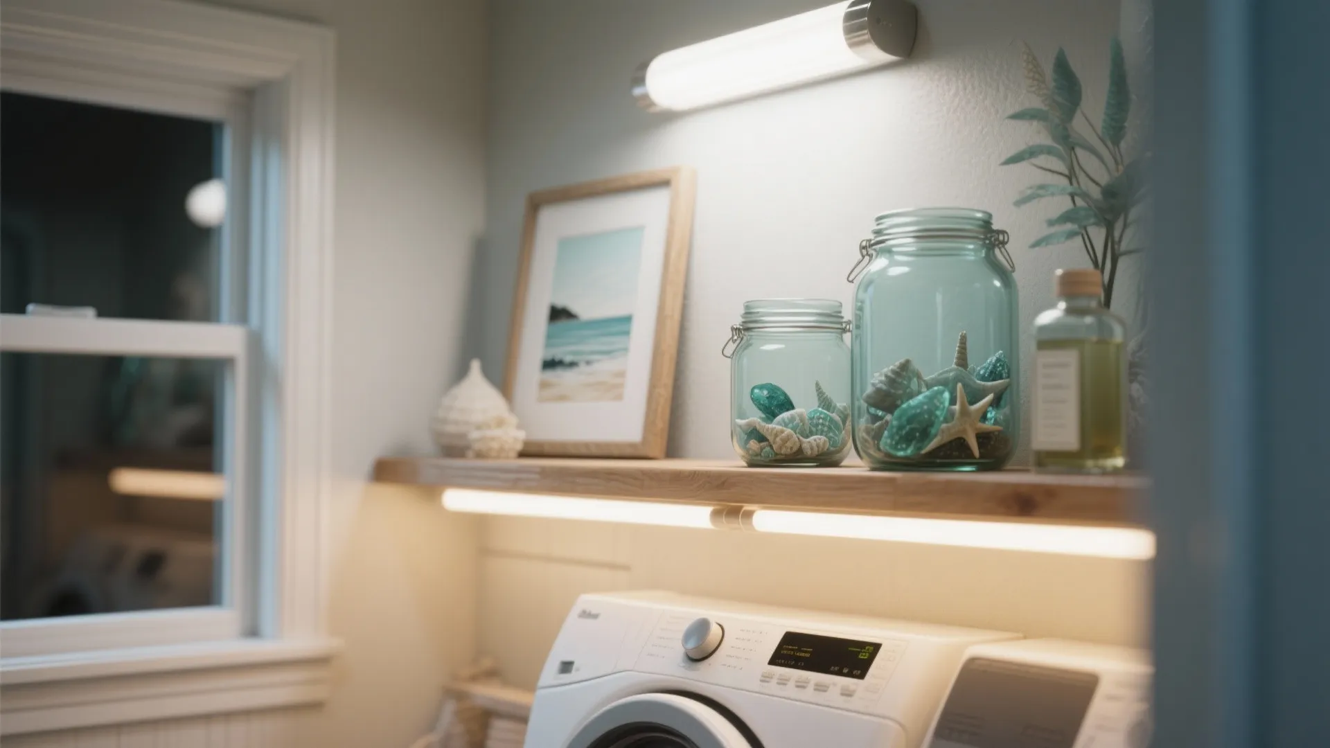 5. Natural light tricks and sea-inspired accents